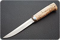Нож Финка-5 карельская береза, 100х13м, текстолит : фото 2