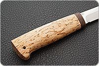Нож Финка-5 карельская береза, 100х13м, текстолит : фото 5