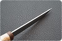 Нож Финка-5 карельская береза, 100х13м, текстолит : фото 7
