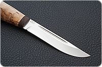 Нож Финка-Лаппи карельская береза, 100х13м, текстолит : фото 4