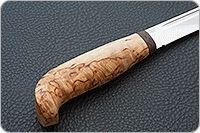 Нож Финка-Лаппи карельская береза, 100х13м, текстолит : фото 5