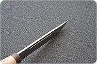 Нож Финка-Лаппи карельская береза, 100х13м, текстолит : фото 7