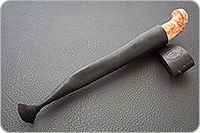 Нож Финка-Лаппи карельская береза, 100х13м, текстолит : фото 9