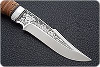 Нож Хазар береста, s390, алюминий : фото 4