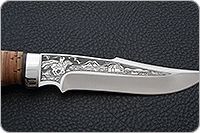 Нож Хазар береста, s390, алюминий : фото 7