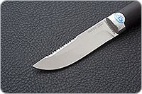 Нож Робинзон-2 граб - черное дерево, 100х13м, алюминий : фото 3