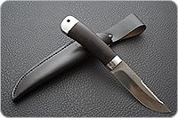 Нож Робинзон-2 граб - черное дерево, 100х13м, алюминий : фото 8