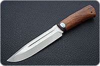 Нож Селигер карельская береза, 100х13м, текстолит : фото 2