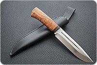 Нож Селигер карельская береза, 100х13м, текстолит : фото 8