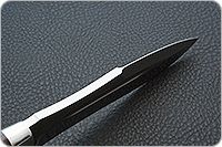 Нож Скорпион наборная кожа, s390, алюминий : фото 8