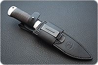 Нож Скорпион наборная кожа, s390, алюминий : фото 10