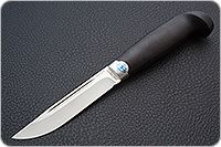 Нож Финка-Лаппи граб - черное дерево, 100х13м, алюминий : фото 2