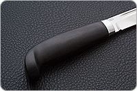 Нож Финка-Лаппи граб - черное дерево, 100х13м, алюминий : фото 5