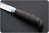 Нож Финка-Лаппи граб - черное дерево, 100х13м, алюминий : фото 6