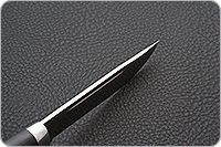 Нож Финка-Лаппи граб - черное дерево, 100х13м, алюминий : фото 7