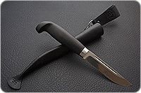 Нож Финка-Лаппи граб - черное дерево, 100х13м, алюминий : фото 8