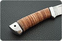 Нож Бекас береста, 95х18, алюминий : фото 5