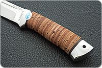 Нож Бекас береста, 95х18, алюминий : фото 6