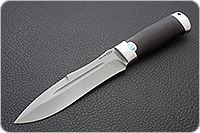 Нож Скорпион граб - черное дерево, 100х13м, алюминий : фото 2