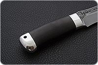 Нож Скорпион граб - черное дерево, 100х13м, алюминий : фото 5