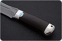 Нож Скорпион граб - черное дерево, 100х13м, алюминий : фото 6