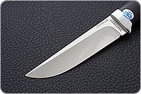 Нож Следопыт граб - черное дерево, 95х18, алюминий : фото 3