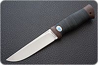 Нож Следопыт наборная кожа, 100х13м, текстолит : фото 2