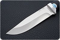 Нож Турист граб - черное дерево, 95х18, алюминий : фото 3