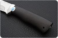 Нож Турист граб - черное дерево, 95х18, алюминий : фото 6