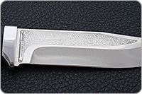 Нож Турист граб - черное дерево, 95х18, алюминий : фото 7