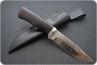 Нож Турист граб - черное дерево, 95х18, алюминий : фото 9