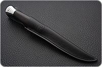 Нож Финка-3 граб - черное дерево, 95х18, алюминий : фото 10