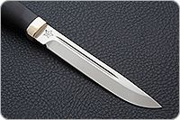 Нож Финка-3 граб - черное дерево, эп-766, латунь : фото 4