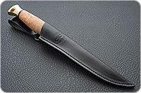 Нож Финка-3 карельская береза, 95х18, латунь : фото 9