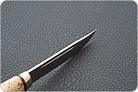 Нож Финка-Лаппи карельская береза, elmax, латунь : фото 7