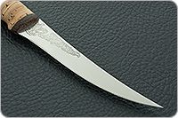 Нож Фишка (Fish-ka) береста, 100х13м, текстолит : фото 4