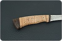 Нож Фишка (Fish-ka) береста, 100х13м, текстолит : фото 5