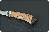 Нож Фишка (Fish-ka) береста, 100х13м, текстолит : фото 6