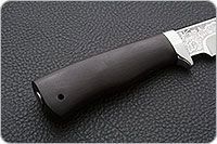 Нож Клычок-1 граб - черное дерево, 95х18, алюминий : фото 5