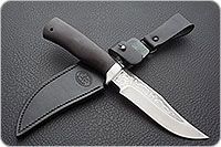 Нож Клычок-1 граб - черное дерево, 95х18, алюминий : фото 9