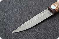 Нож Пескарь карельская береза, zdi-1016, текстолит : фото 3