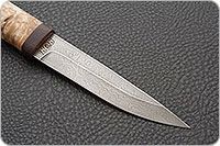 Нож Пескарь карельская береза, zdi-1016, текстолит : фото 4