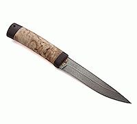 Нож Пескарь карельская береза, zdi-1016, текстолит : фото 10