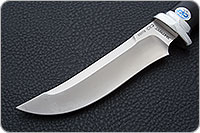 Нож Росомаха граб - черное дерево, 95х18, алюминий : фото 3