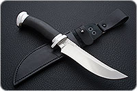 Нож Росомаха граб - черное дерево, 95х18, алюминий : фото 9