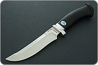 Нож Росомаха граб - черное дерево, 95х18, алюминий : фото 13