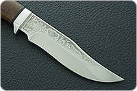 Нож Клычок-1 орех, 95х18, алюминий : фото 4