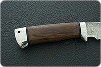 Нож Клычок-1 орех, 95х18, алюминий : фото 5