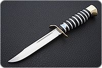 Нож Штрафбат - Морская пехота оргстекло, 95х18, латунь : фото 2