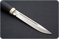 Нож Финка-3 граб - черное дерево, elmax, латунь : фото 4